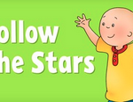 Caillou Follow the Stars Memory Game